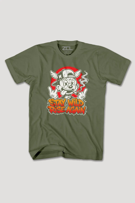STAY WILD TEE - Zamage