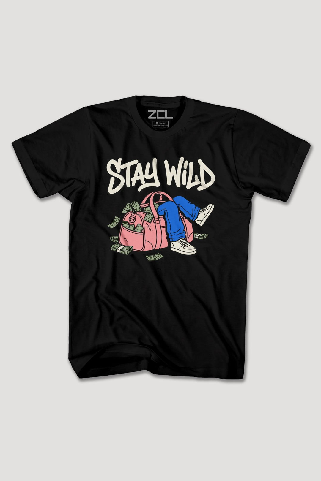 STAY WILD TEE - Zamage