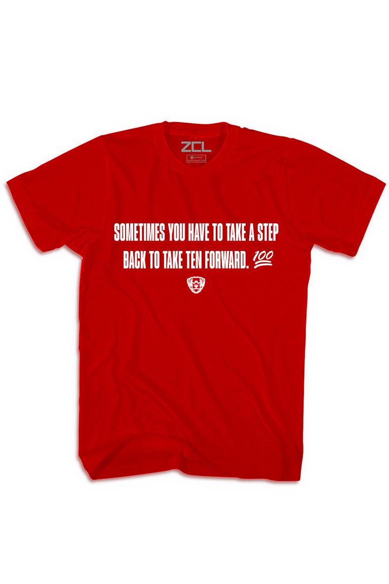 Step Back Tee (White Logo) - Zamage
