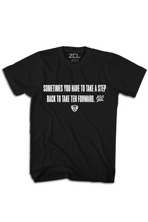 Step Back Tee (White Logo) - Zamage