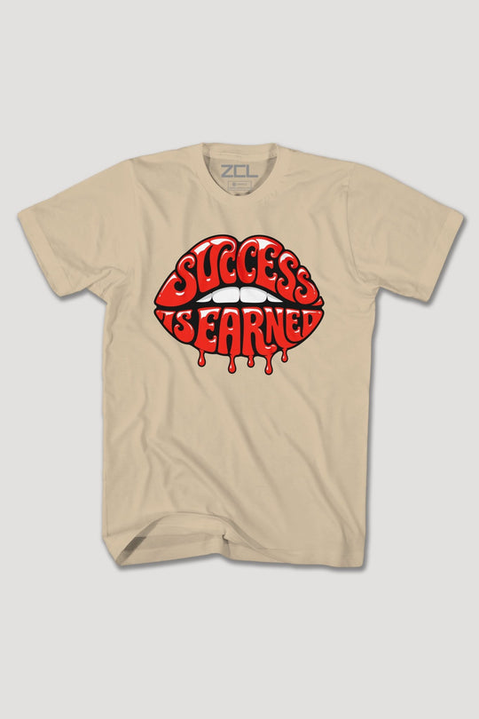 SUCCESS IS EARNED TEE - Zamage