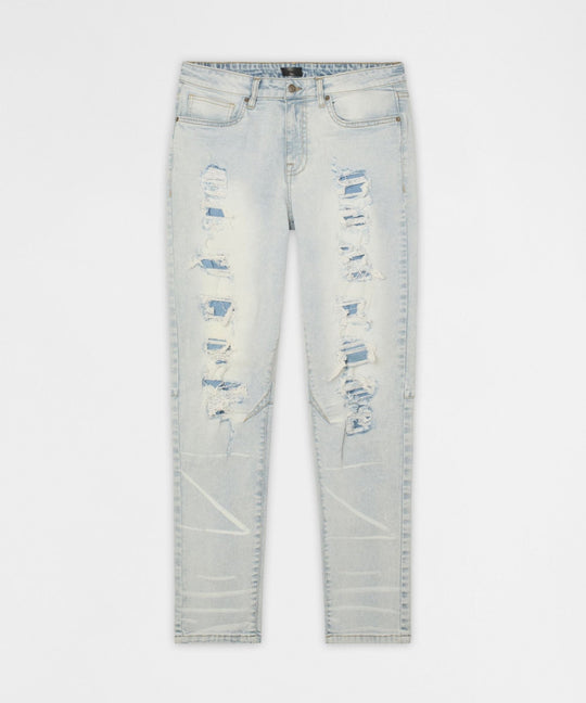 Taper Denim (Blue Wash) (RCF6DM-590) - Zamage