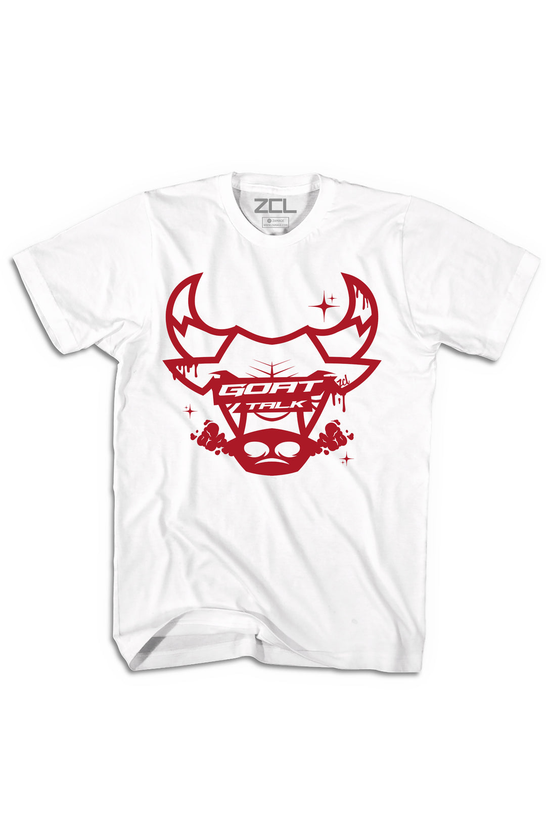 Goat Talk Tee (Red Logo) - Zamage