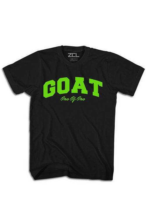 Goat Tee (Lime Green Logo) - Zamage