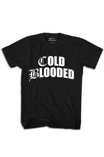 Cold Blooded Tee (White Logo)
