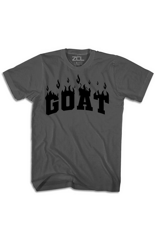 Goat Flame Tee (Black Logo) - Zamage