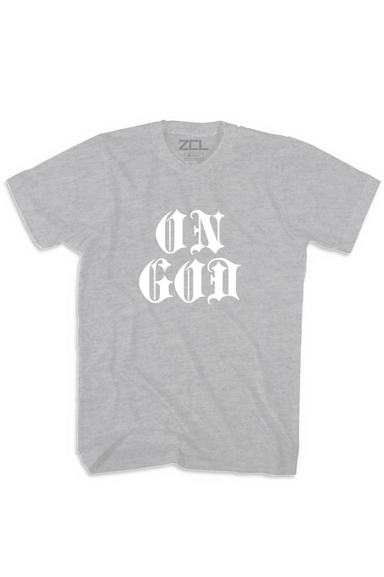 On God Tee (White Logo) - Zamage