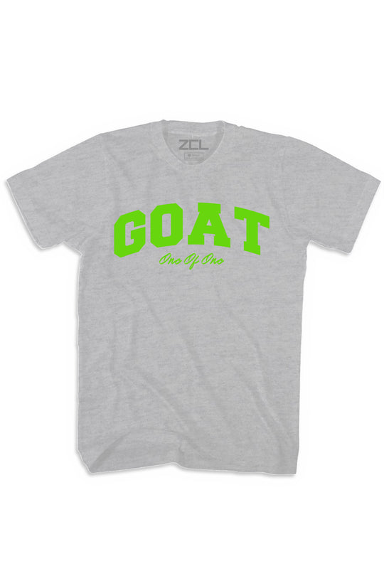 Goat Tee (Lime Green Logo) - Zamage