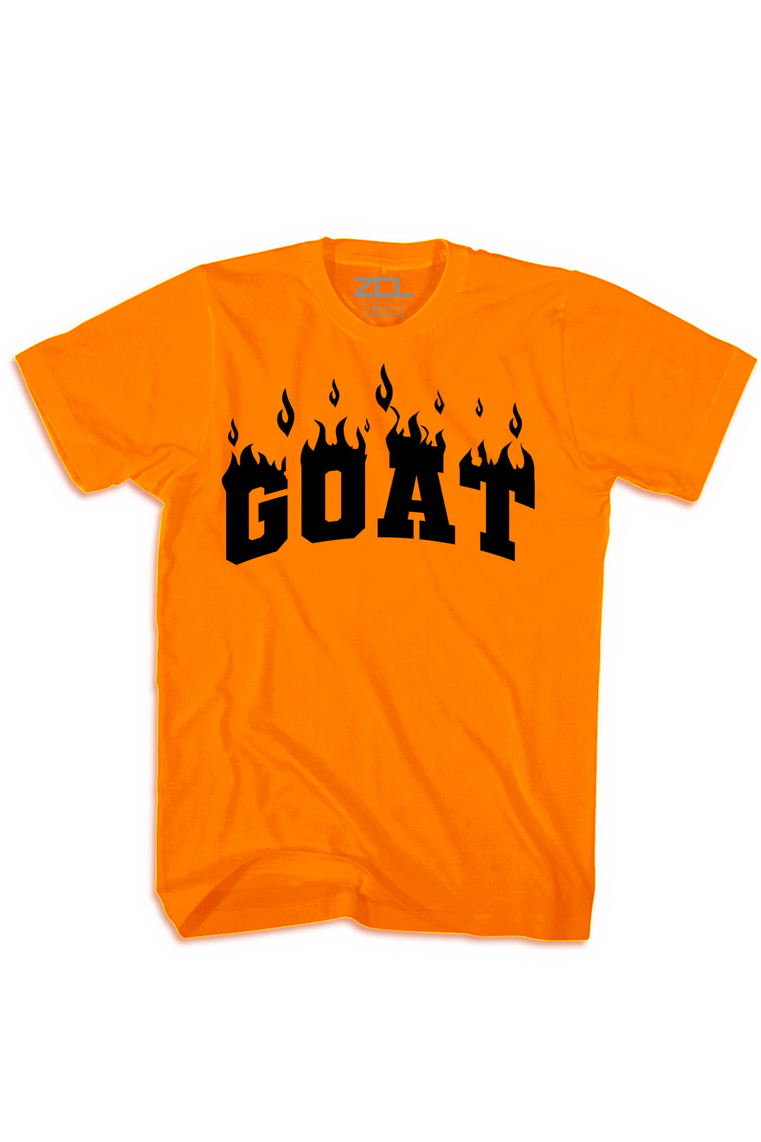 Goat Flame Tee (Black Logo) - Zamage