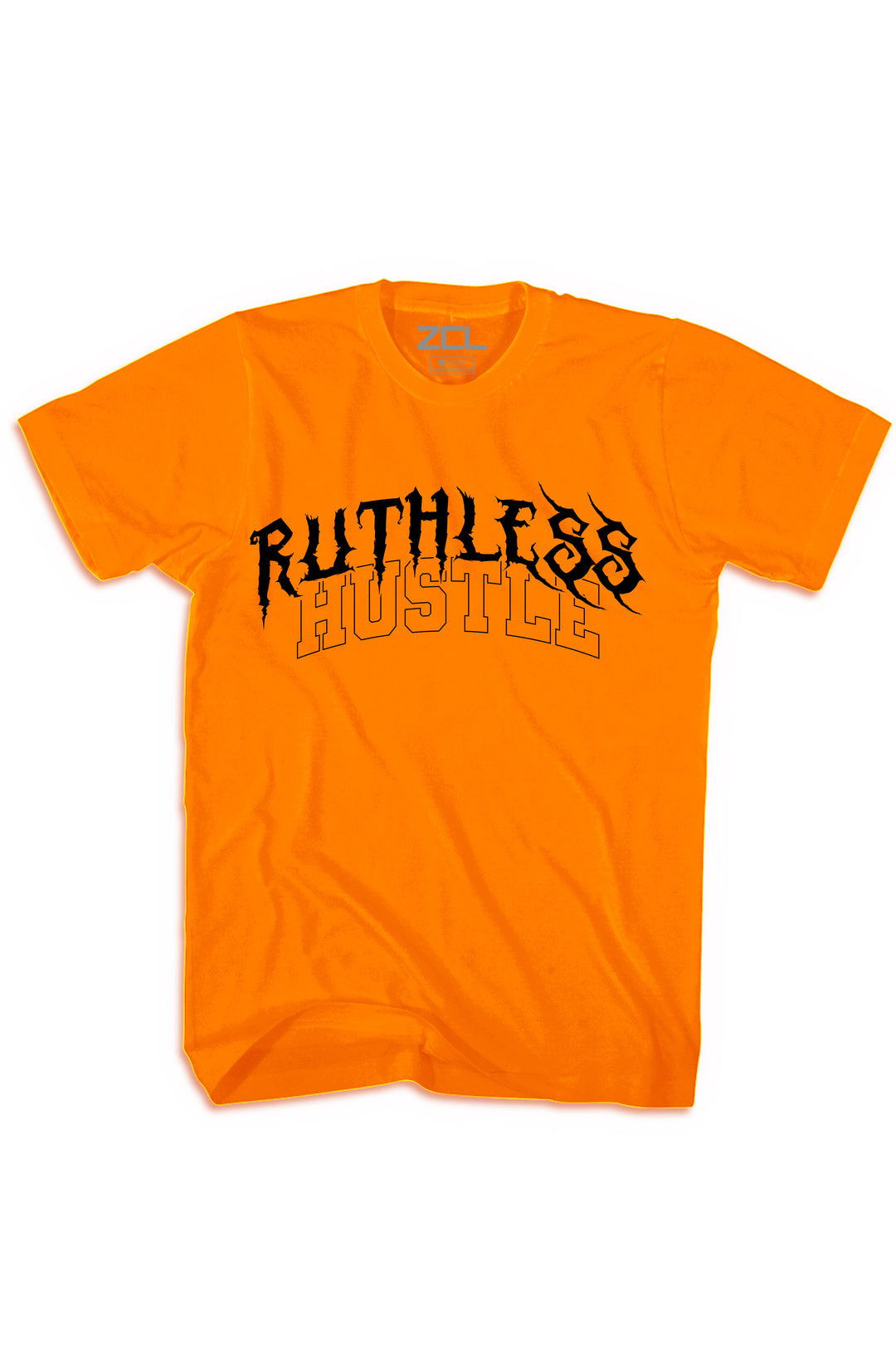 Ruthless Hustle Tee (Black Logo) - Zamage