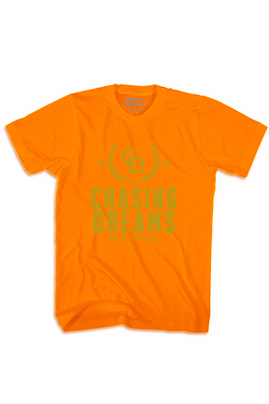 Chasing Dreams Tee (Gold Logo) - Zamage