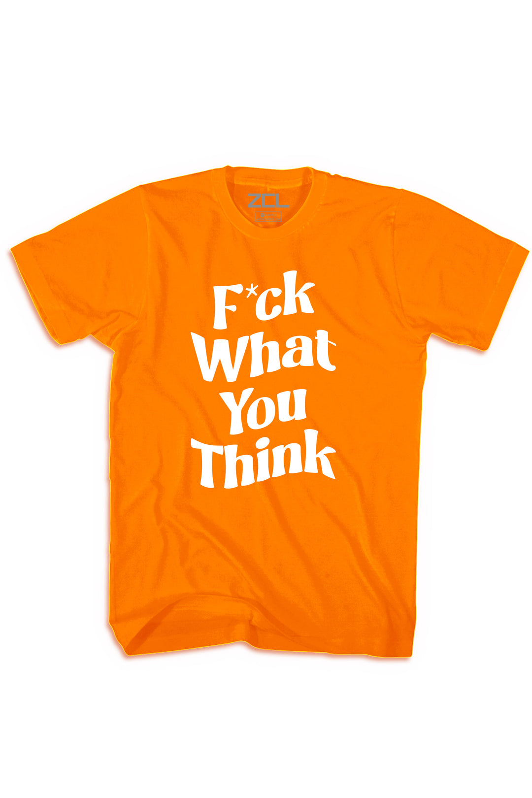 F What You Think Tee (White Logo) - Zamage