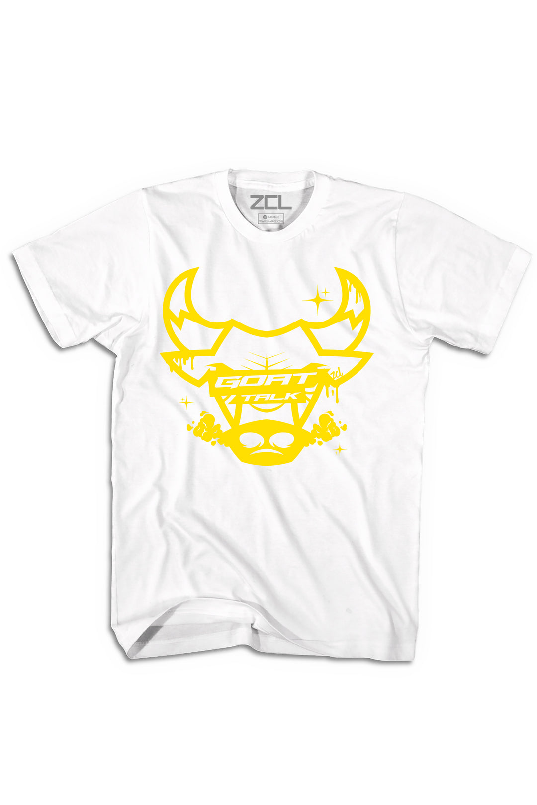 Goat Talk Tee (Yellow Logo) - Zamage