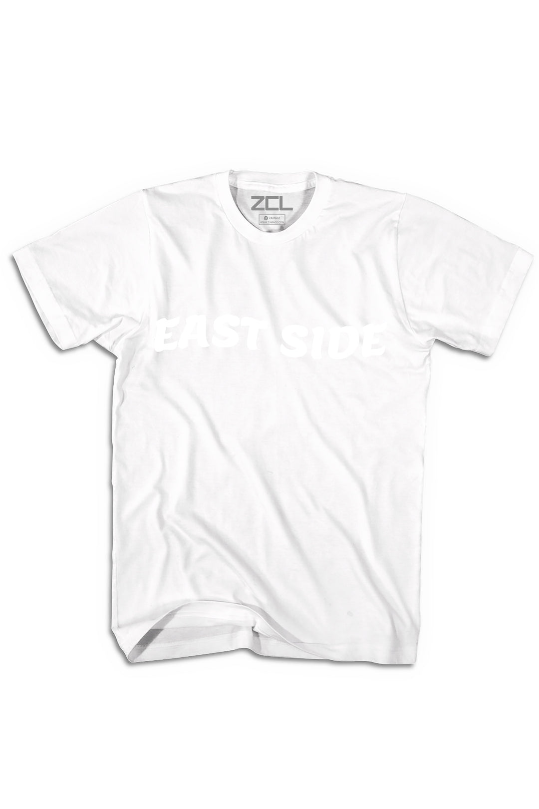 East Side Tee (White Logo) - Zamage