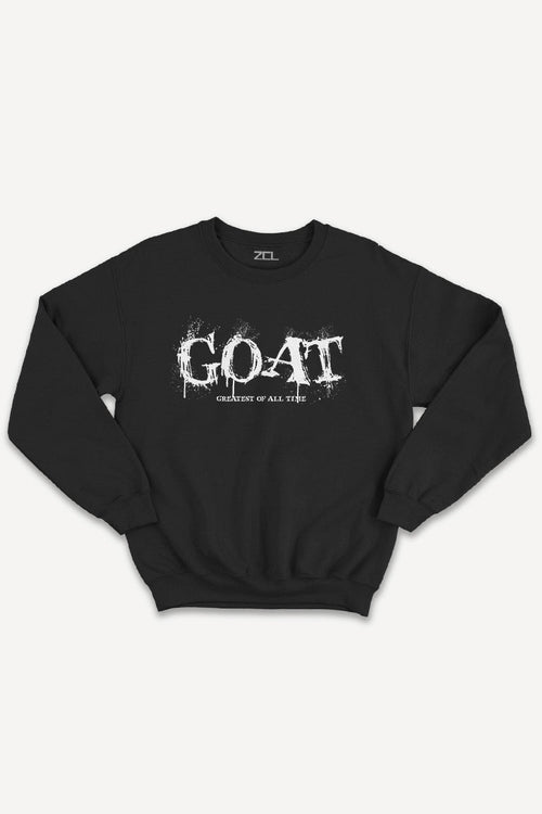 The Greatest Drip Crewneck Sweatshirt (White Logo) - Zamage