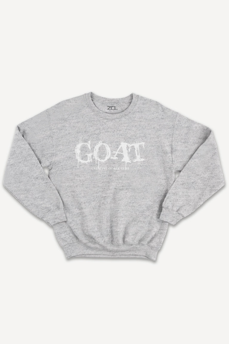 The Greatest Drip Crewneck Sweatshirt (White Logo) - Zamage