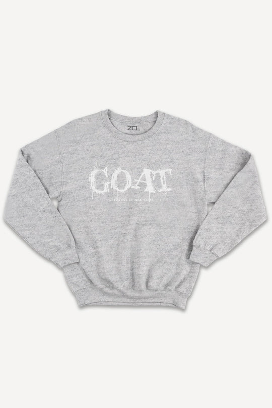 The Greatest Drip Crewneck Sweatshirt (White Logo) - Zamage