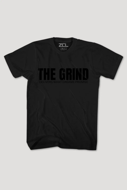 The Grind Tee (Black Logo) - Zamage