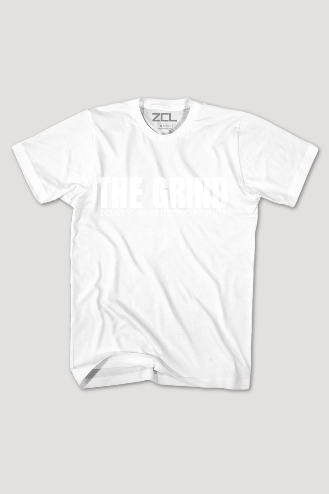 The Grind Tee (White Logo) - Zamage