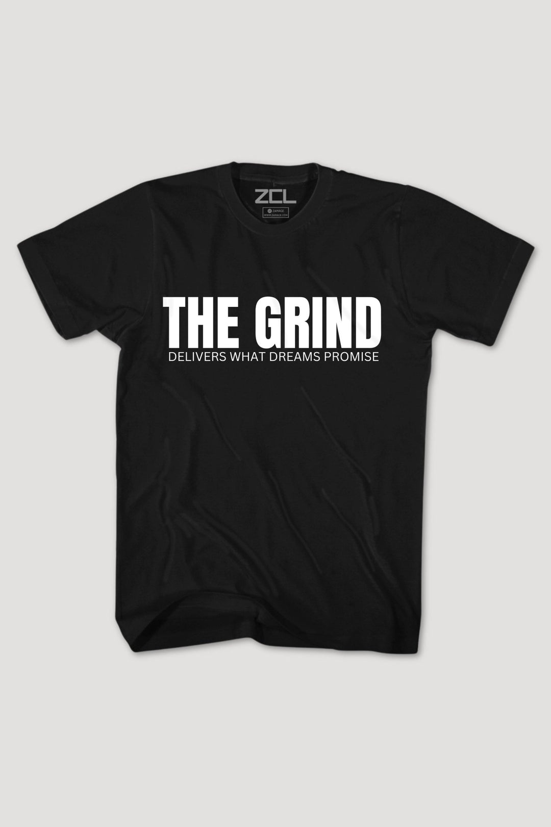 The Grind Tee (White Logo) - Zamage