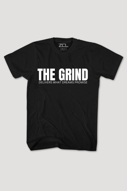 The Grind Tee (White Logo) - Zamage