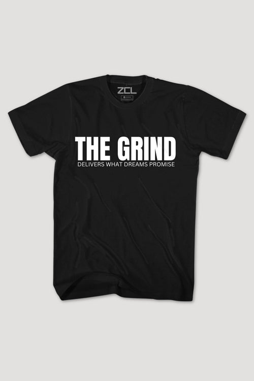 The Grind Tee (White Logo) - Zamage