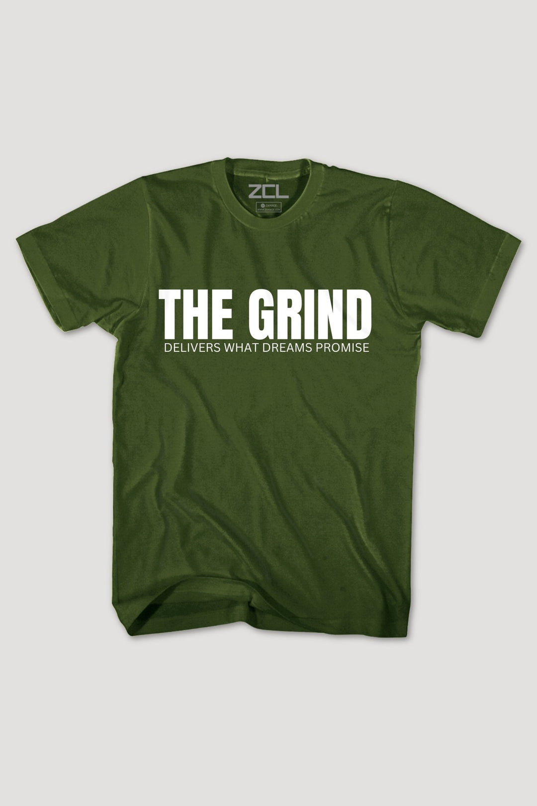 The Grind Tee (White Logo) - Zamage