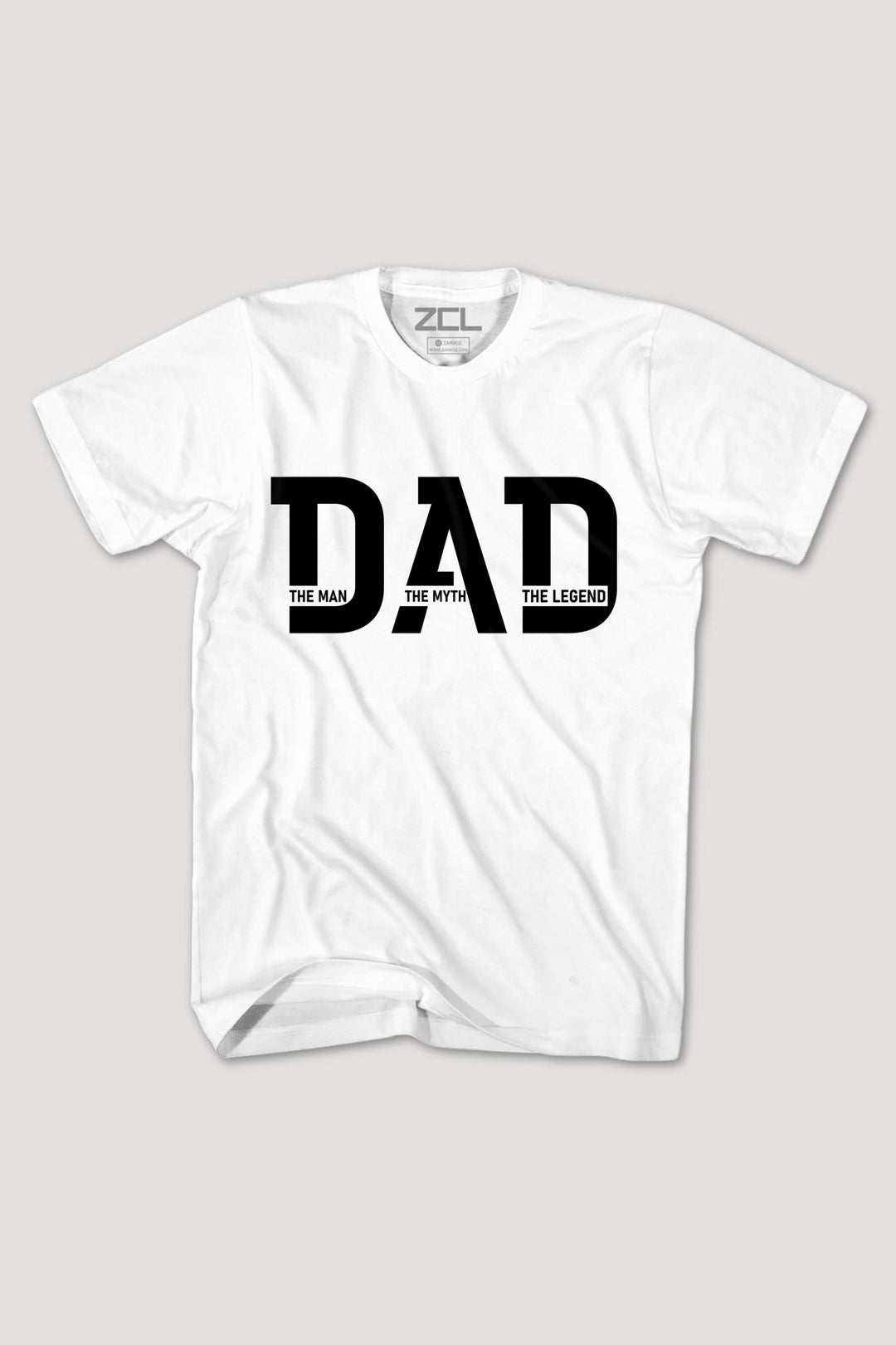 The Man, The Myth, The Legend Tee (Black Logo) - Zamage