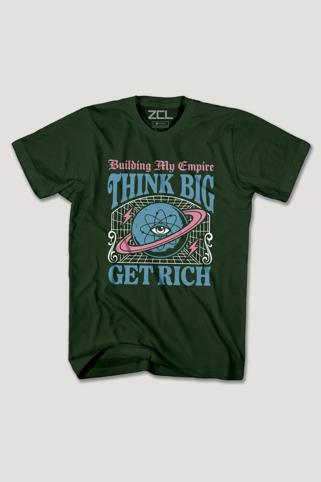 THINK BIG GET RICH TEE - Zamage