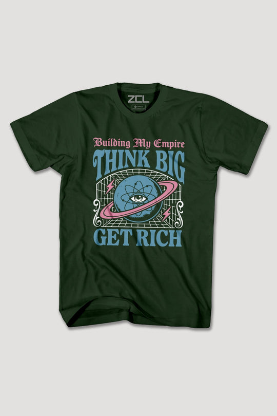 THINK BIG GET RICH TEE - Zamage