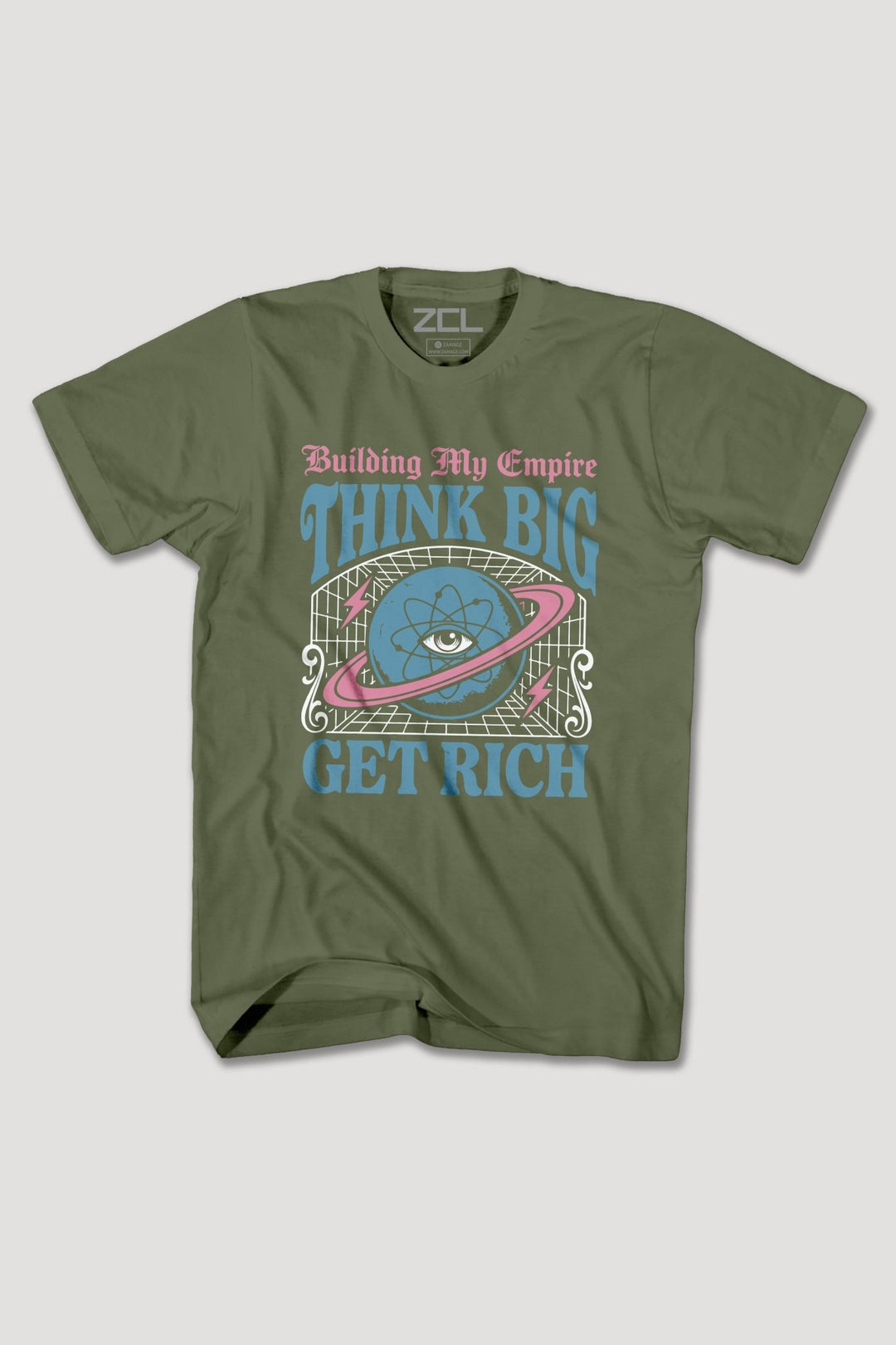 THINK BIG GET RICH TEE - Zamage