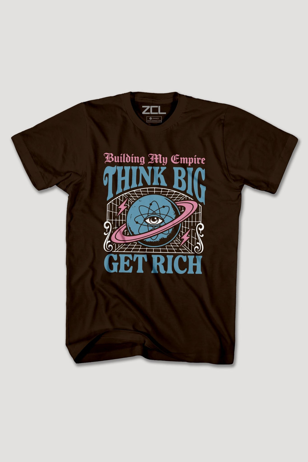 THINK BIG GET RICH TEE - Zamage