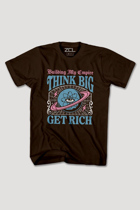 THINK BIG GET RICH TEE - Zamage