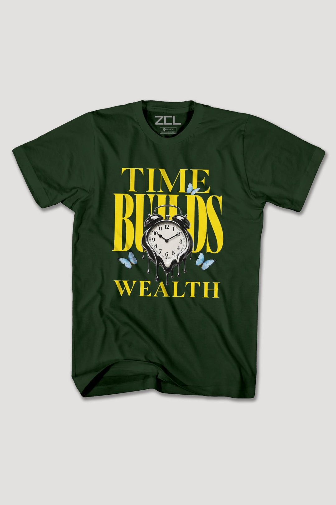 TIME BUILDS WEALTH TEE - Zamage