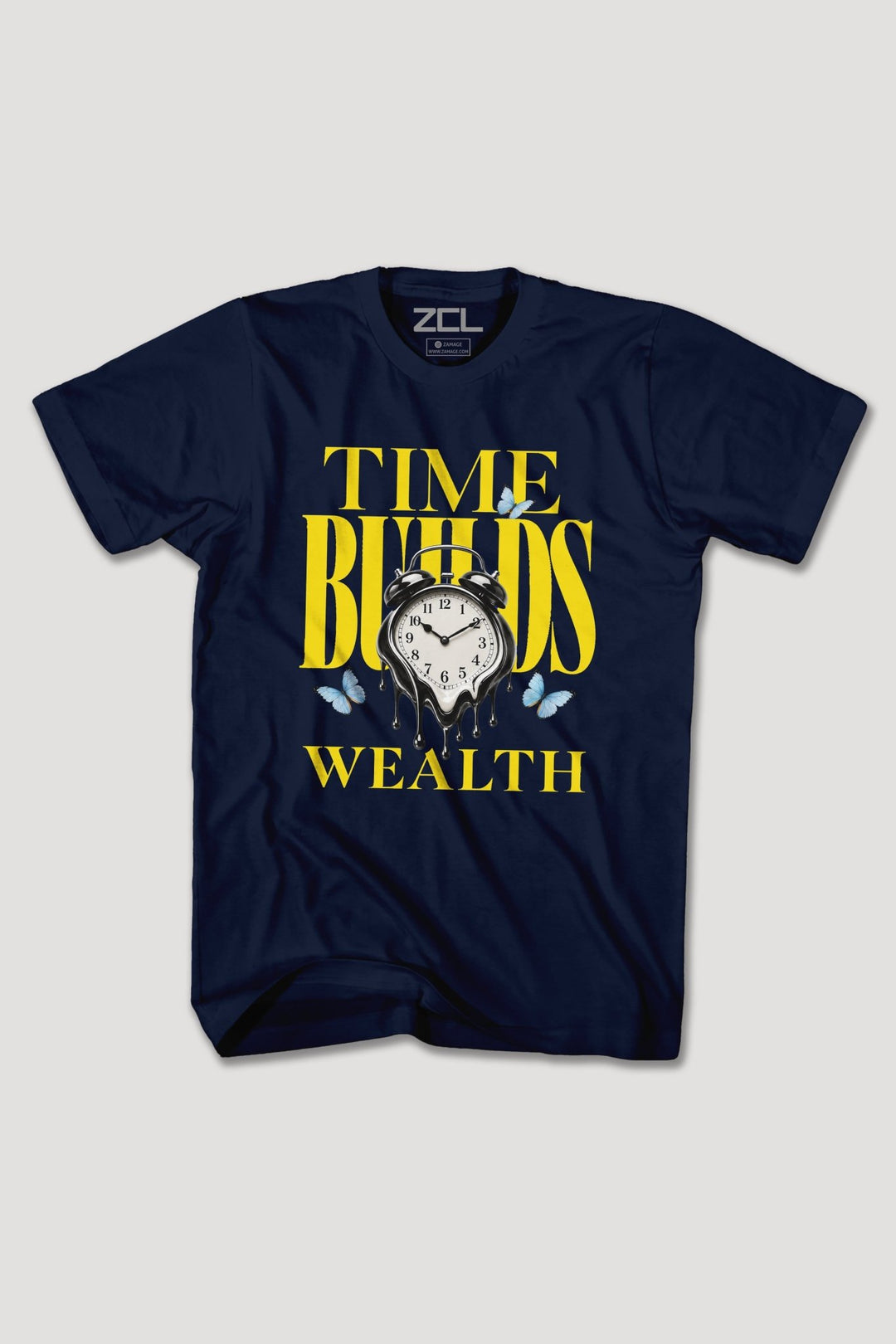 TIME BUILDS WEALTH TEE - Zamage