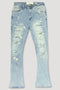 Vertigo Stacked Denim (Blue Wash)