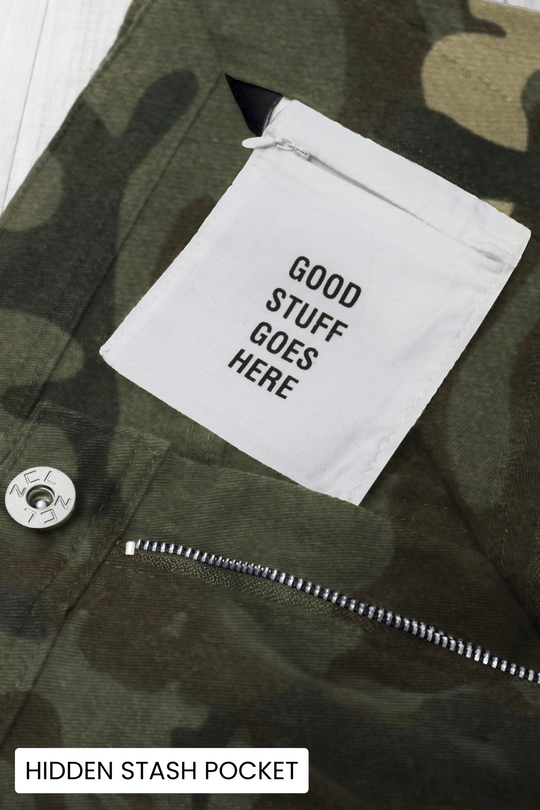Vortex Ripped Stacked Denim (Camo) - Zamage