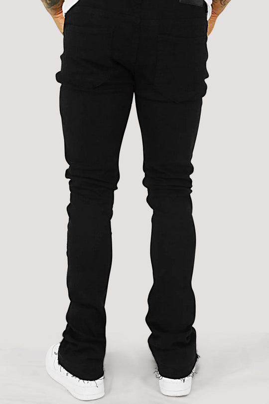 Vortex Stacked Denim (Black) - Zamage