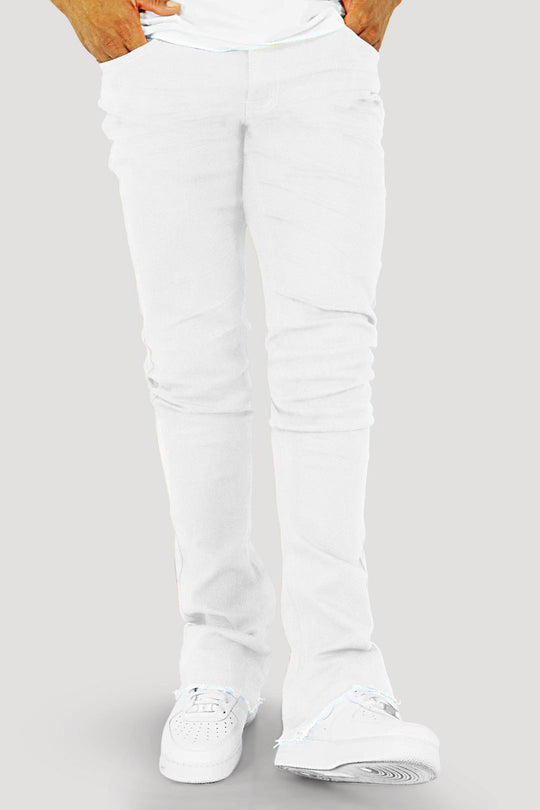 Vortex Stacked Denim Black and White Bundle - Zamage
