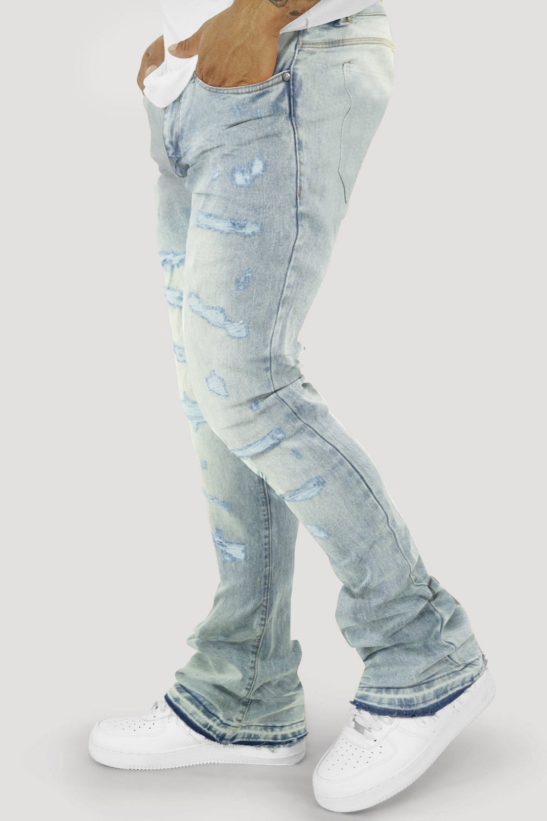 Vortex Stacked Denim (Blue Wash) - Zamage