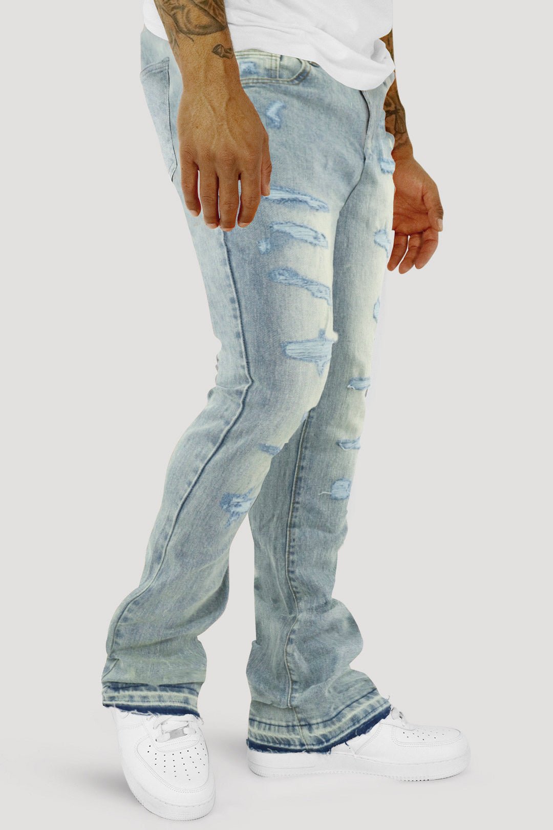 Vortex Stacked Denim (Blue Wash) - Zamage