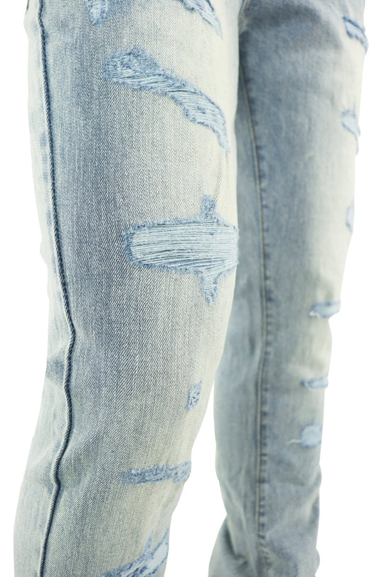 Vortex Stacked Denim (Blue Wash) - Zamage