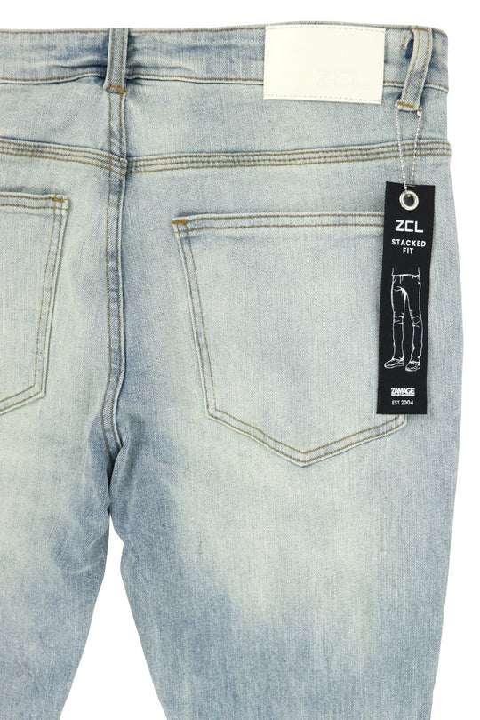 Vortex Stacked Denim (Blue Wash) - Zamage