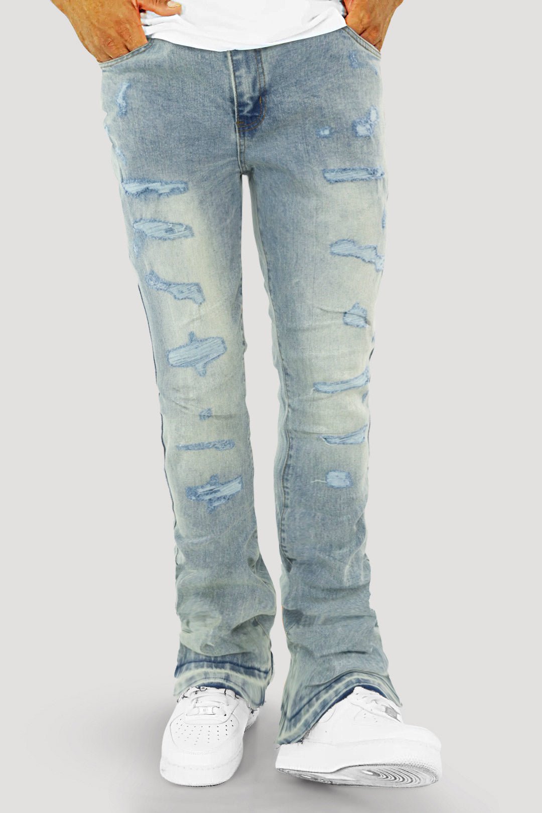 Vortex Stacked Denim (Blue Wash) - Zamage