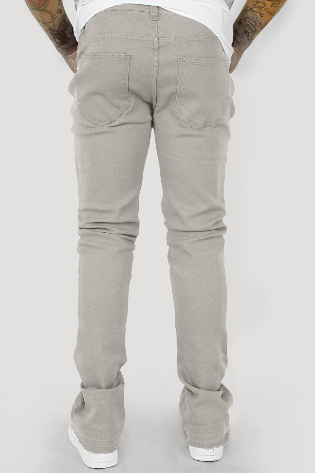 Vortex Stacked Denim (Grey) - Zamage