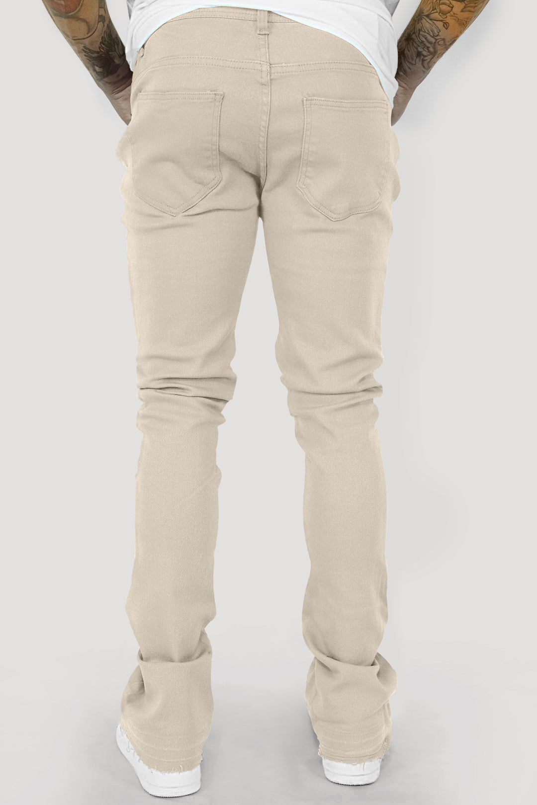 Vortex Stacked Denim (Grey) - Zamage