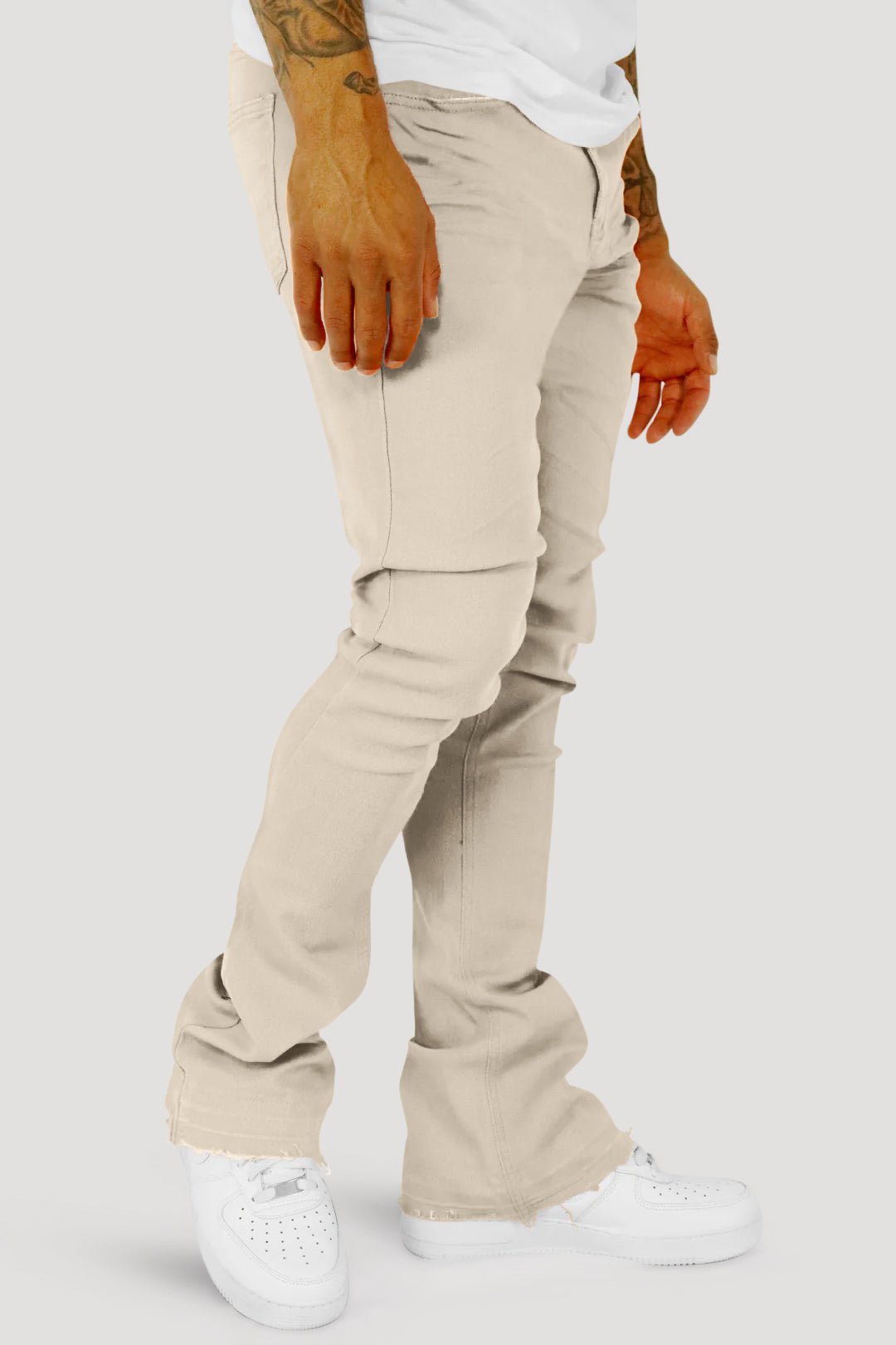Vortex Stacked Denim (Grey) - Zamage