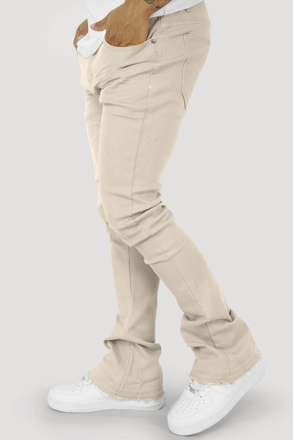 Vortex Stacked Denim (Grey) - Zamage