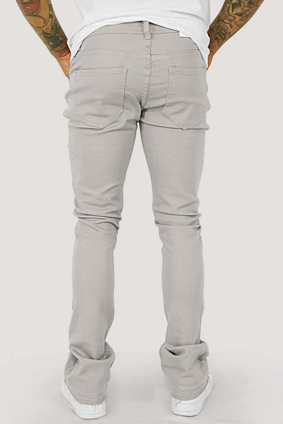 Vortex Stacked Denim (Grey) - Zamage