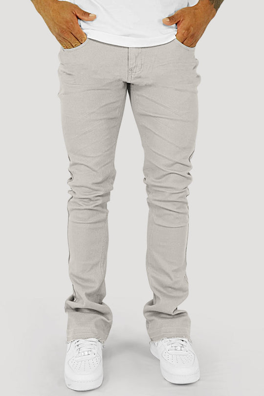 Vortex Stacked Denim (Grey) - Zamage